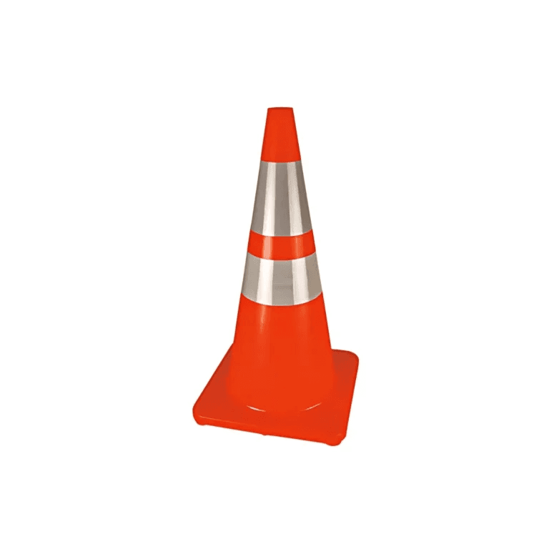 Cône de Signalisation 70 cm – Haute Visibilité & Installation Rapide