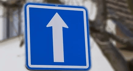 Panneau Sens unique – Signalisation routière - Image 1