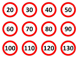 Panneau Limitation de vitesse – Signalisation routière - Image 1
