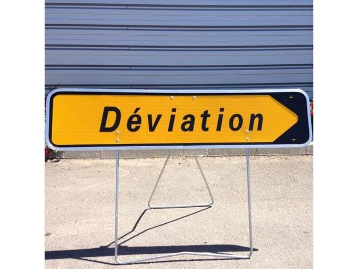 Panneau Déviation – Signalisation routière - Image 1