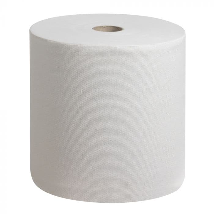 Lot 6 rouleaux essuie-mains Auto-cut 100% cellulose – Certifié ECOLABEL - Image 1