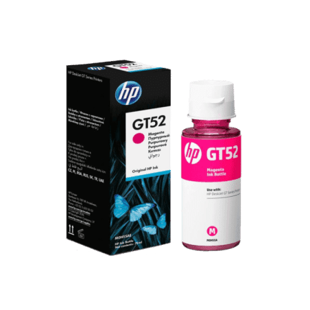 Bouteille d’encre HP GT52 Magenta d’origine – 70 ml, 8000 pages